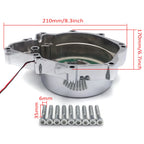 White LED Stator Engine Cover for Yamaha YZF-R6S (2006–2009) / YZF-R6 (2003–2006)