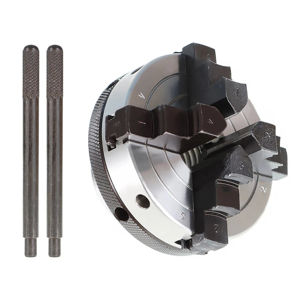 3-Inch 4 Jaw Self Centering Lathe Chuck for