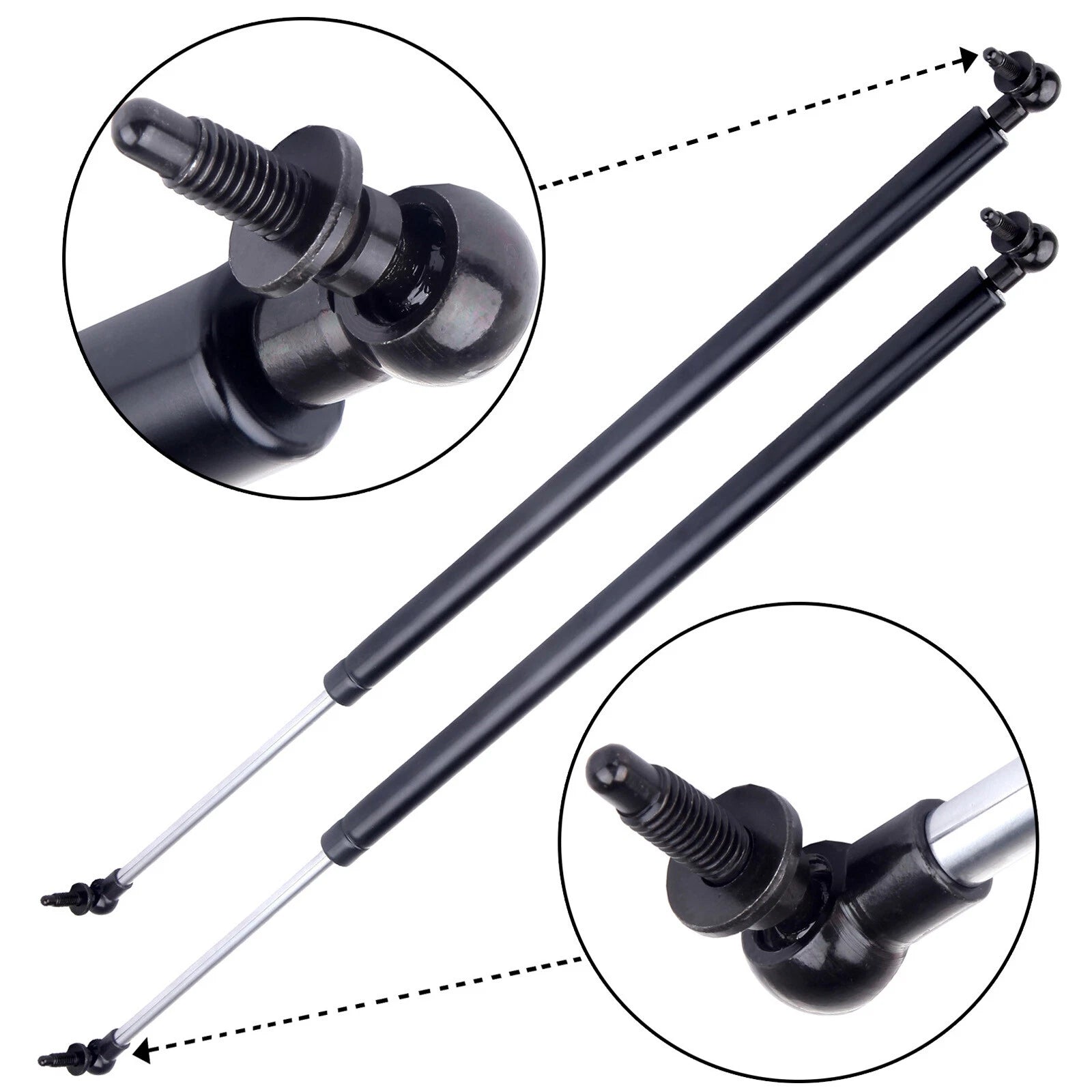 2 Rear Liftgate Lift Supports for Town & Country (2001–2007)