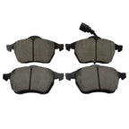 Set of 4 Akebono EURO Front Ceramic Disc Brake Pads for Audi TT Quattro (2000–2014)