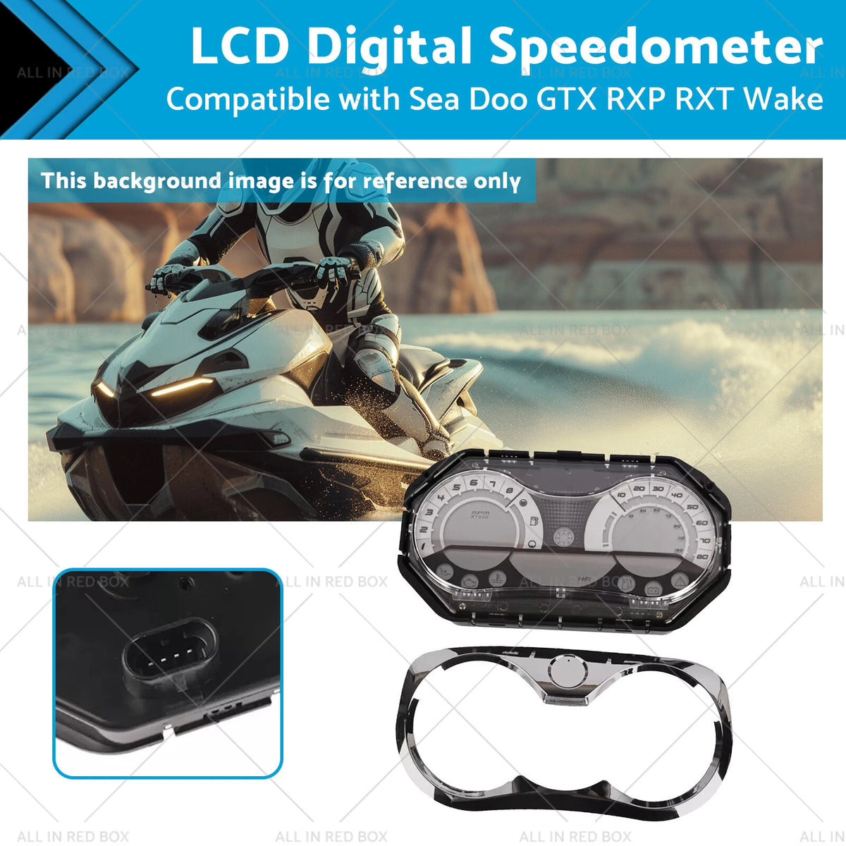 LCD Digital Speedometer for Sea Doo GTX RXP RXT (2006–2011) 278002270
