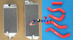 Aluminum Radiator + Red Hose for Suzuki RMZ250 (2007-2009)