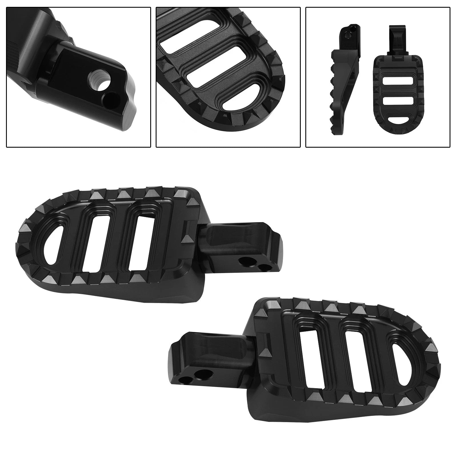Rear Footrests Foot Pegs for Harley Sportster S, Breakout, Softail Slim (2021–2023)