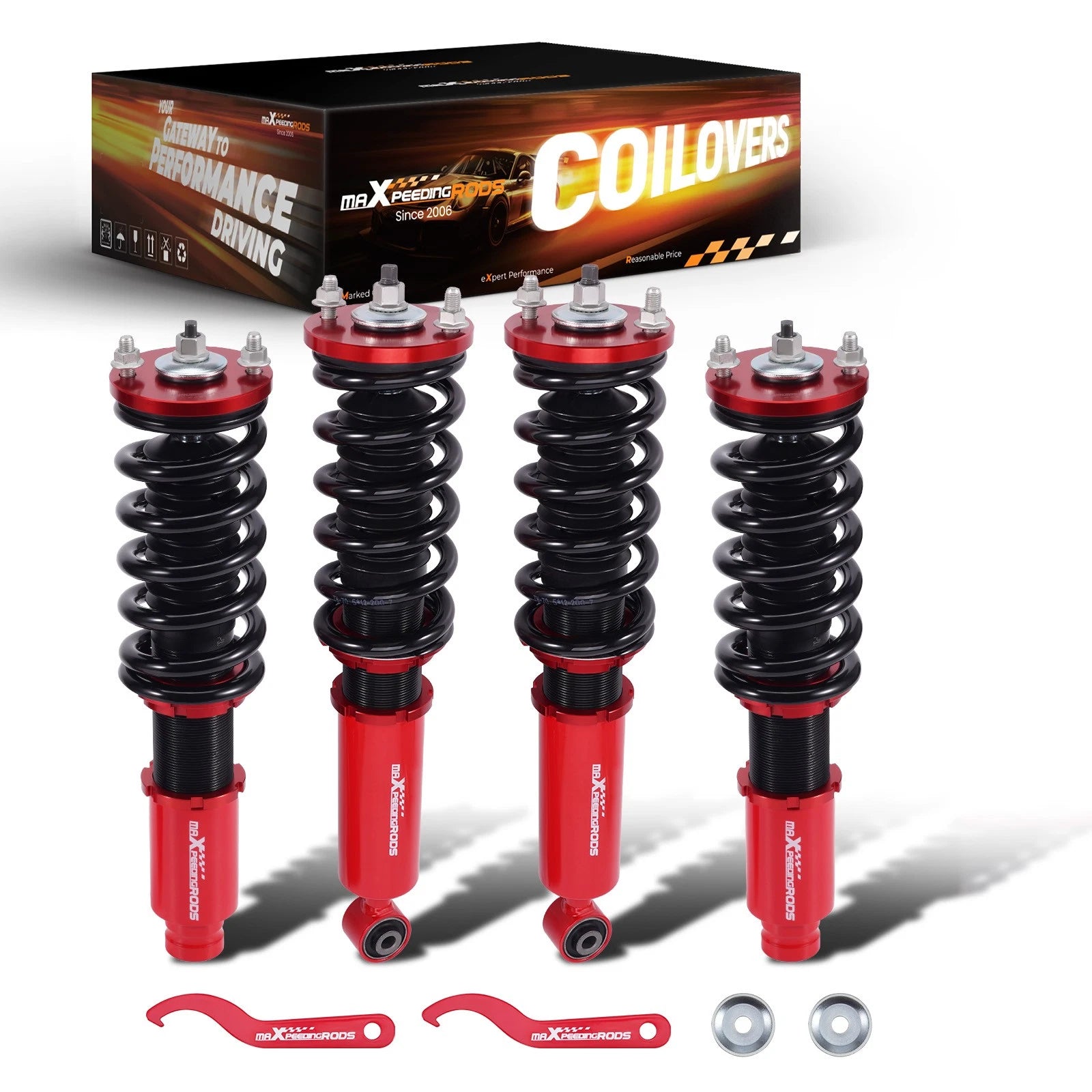 Coilovers Suspension Kit for Honda CR-V (1997–2001) RD1-RD3 Adjustable Height