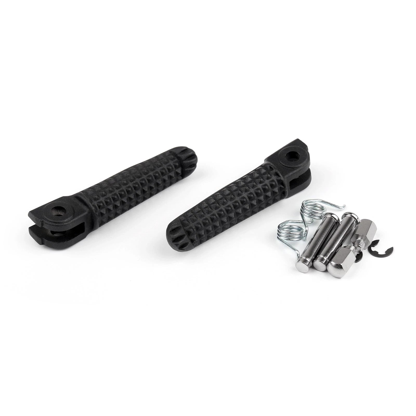 Foot Pegs for Yamaha R6 (1999–2012) - Aluminum Passenger Footrests Black