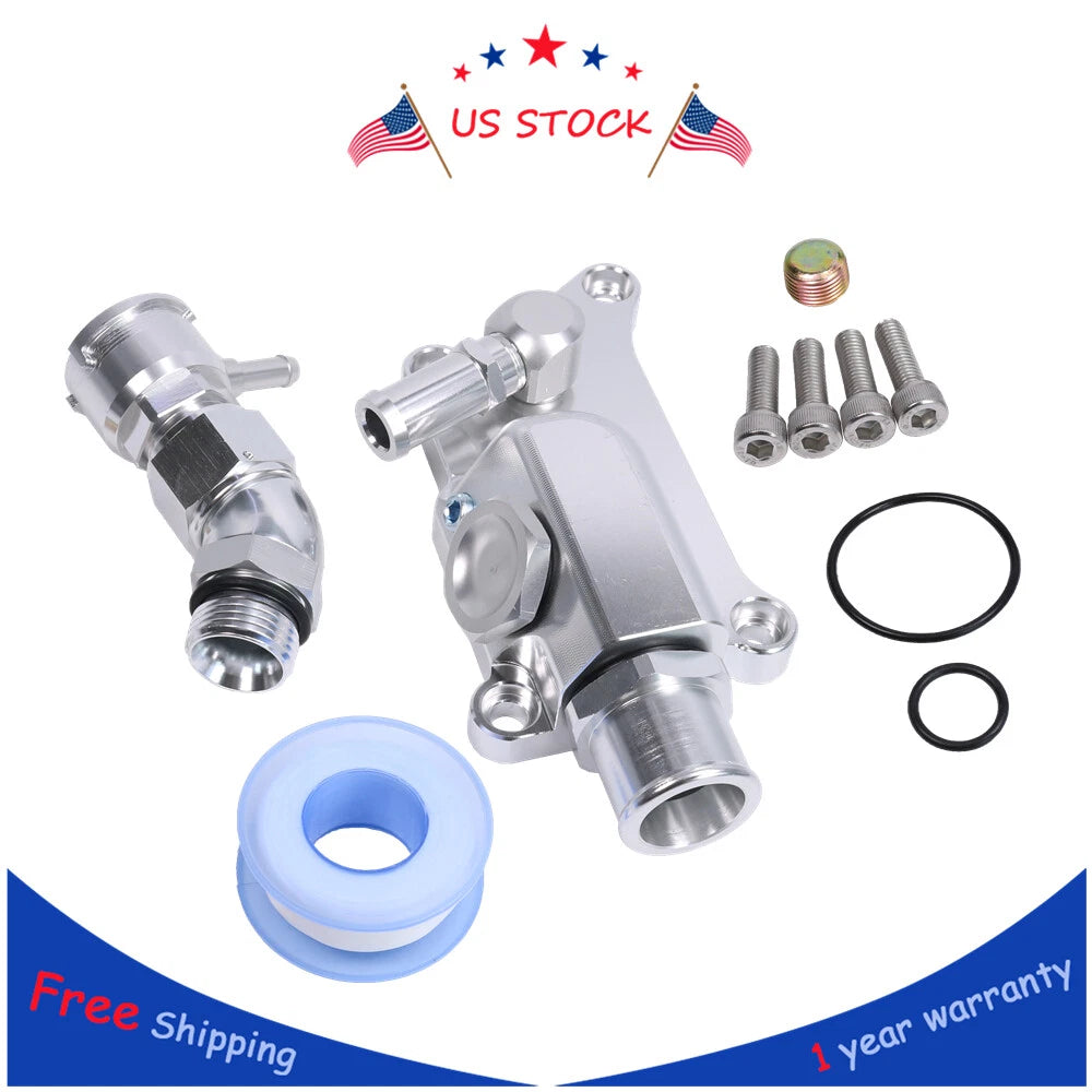 Upper Coolant Housing with Elbow Hose Fitting for K Series K20Z3 K24 (2002–2015)