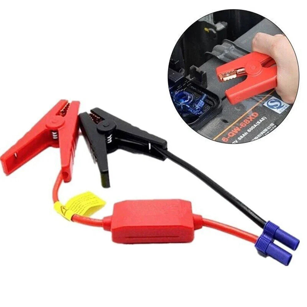 Jump Starter Clip Cable for Car Battery Boost 12V