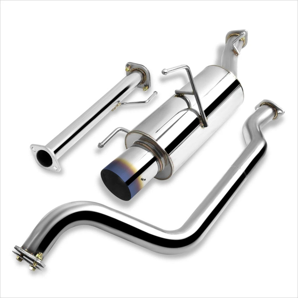 4" Burnt Tip Catback Exhaust System for Nissan Sentra SE-R Spec V (2002–2006)