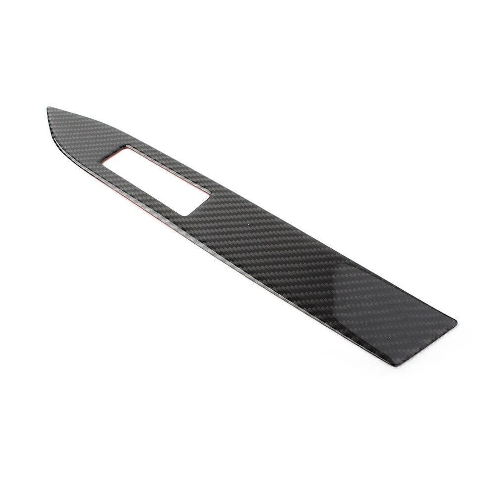 Carbon Fiber Dashboard Panel Cover Trim for Ford Mustang (2015–2019) RHD