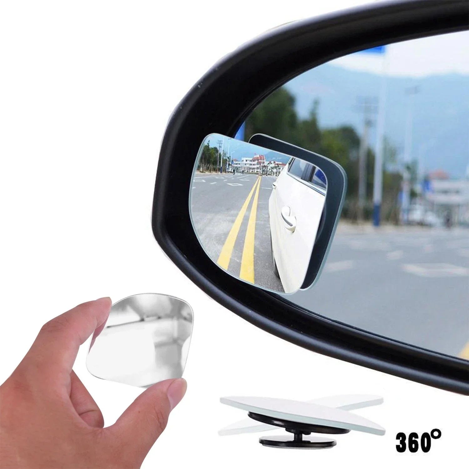 Truck Rearview Side Blind Spot Mirrors 2 x Car Plastic Mirror for Truck