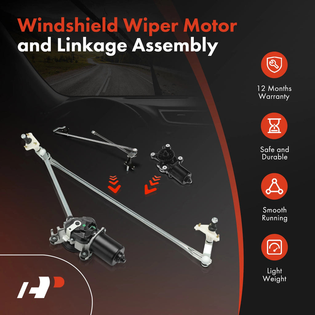 Wiper Motor & Linkage Assembly for Nissan Frontier Pathfinder