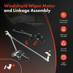 Wiper Motor & Linkage Assembly for Nissan Frontier Pathfinder