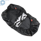 Set of 4 Black Seat Covers for E-Z-GO Medalist TXT Golf Carts (1994–2013)