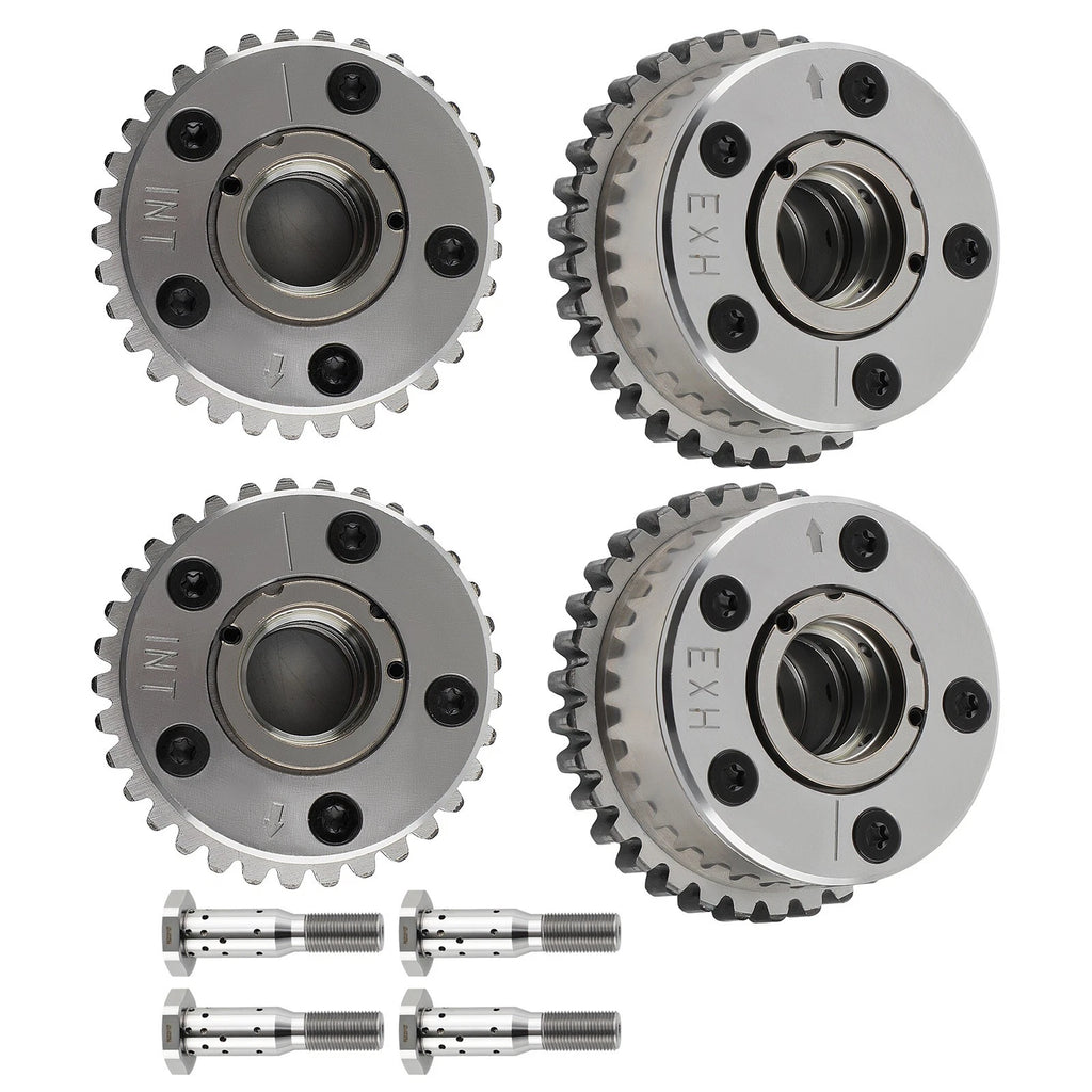 8x VVT Gear Adjuster + Oil Control Valves for Pentastar V6 3.6L (2011–2023)