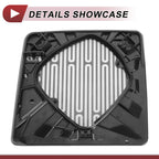 Heated Right Passenger Side Tow Mirror Glass for Ford 
