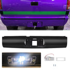 Rear Bumper Roll Pan w/LED License Lamp for Chevy GMC S10 Sonoma (1994–2003)