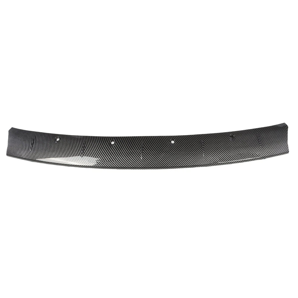 Carbon Fiber Look Front Bumper Lip Splitter for Tesla Model 3 (2017–2023)