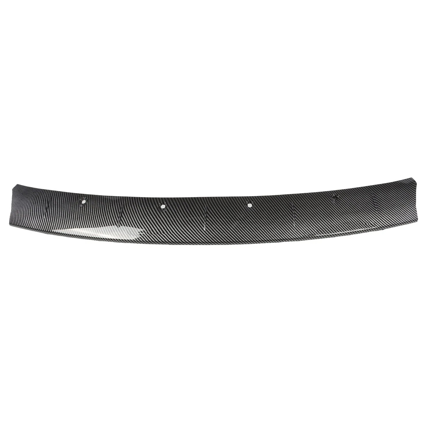 Carbon Fiber Look Front Bumper Lip Splitter for Tesla Model 3 (2017–2023)
