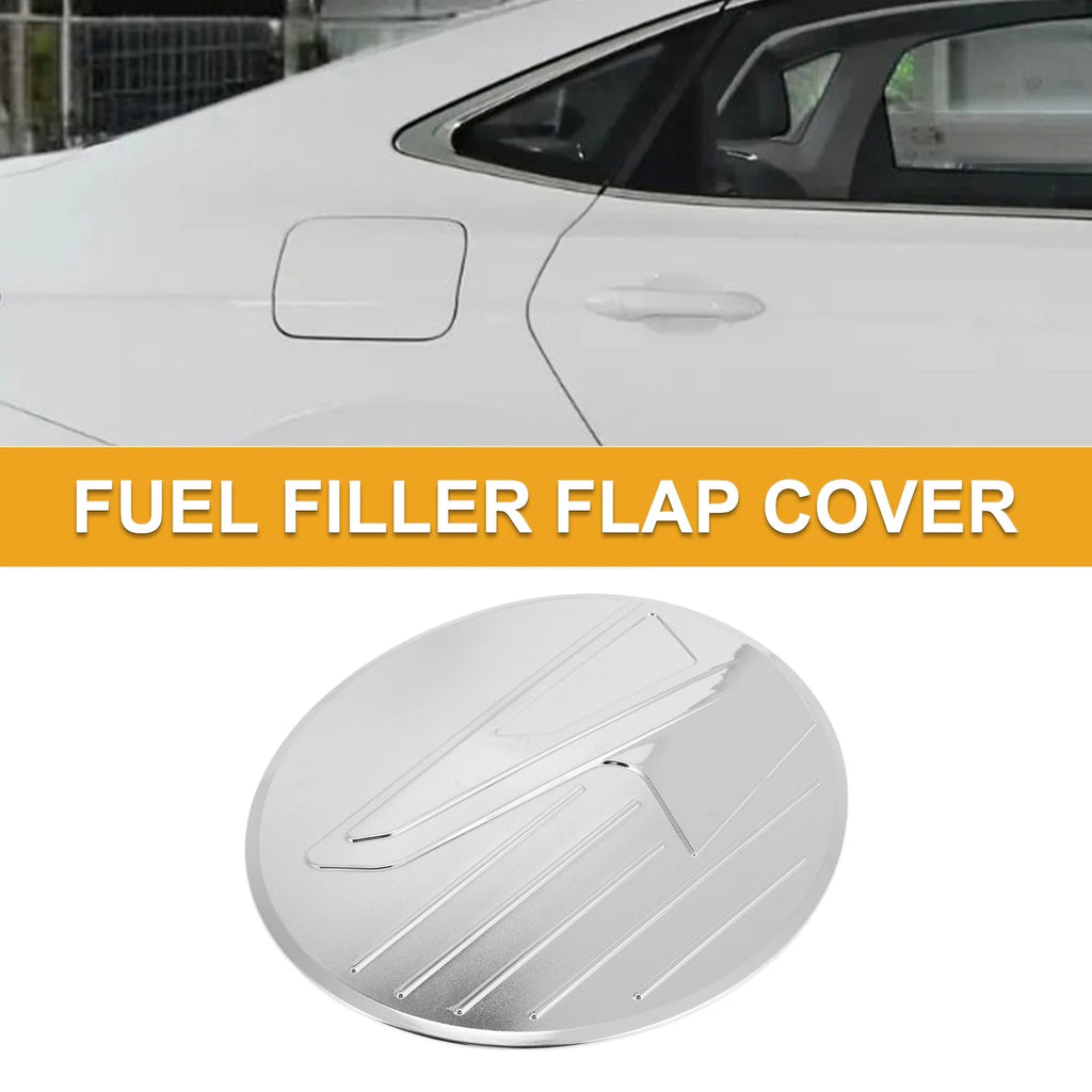 Fuel Tank Door Cap for Mazda CX-30 (2020–2025) Chrome Silver Tone