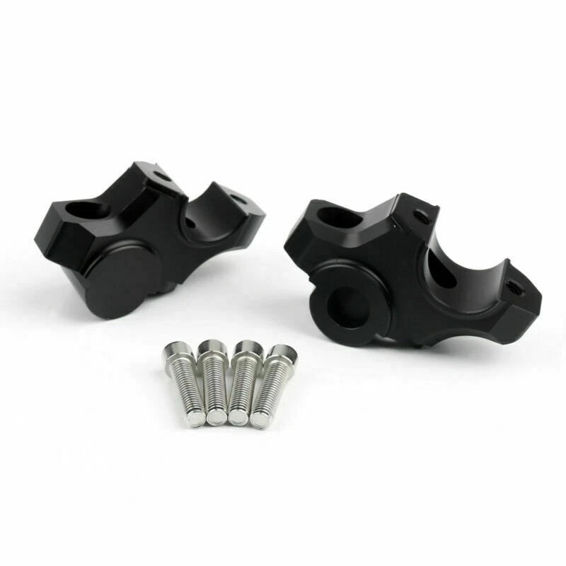 Handlebar Bar Risers 15mm Up 30mm Back for Yamaha MT-09 XSR900 (2012–2020)