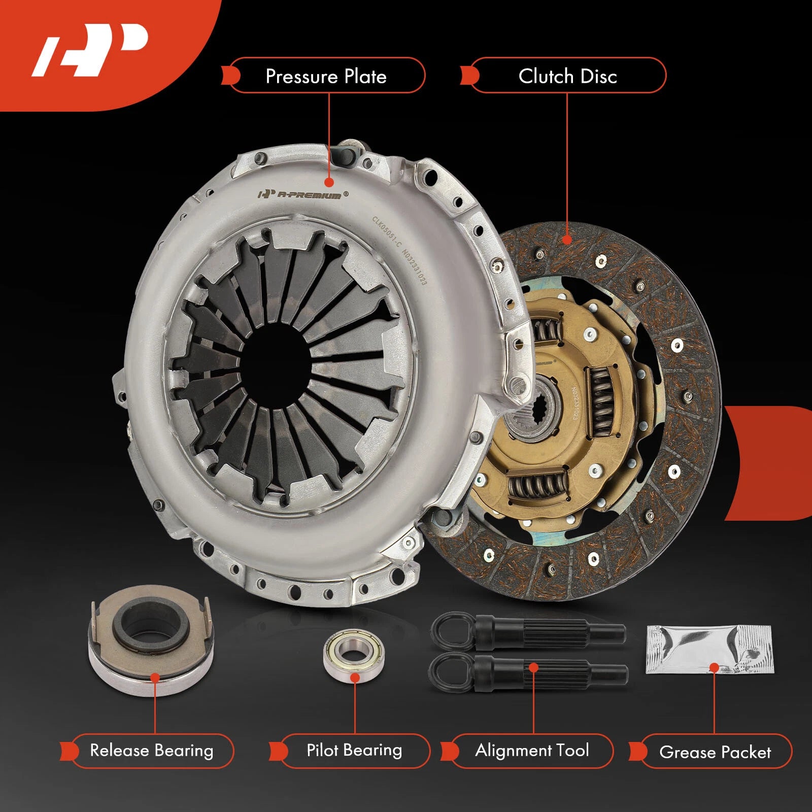 Clutch Kit for Hyundai Elantra Sonata (1993–1995)