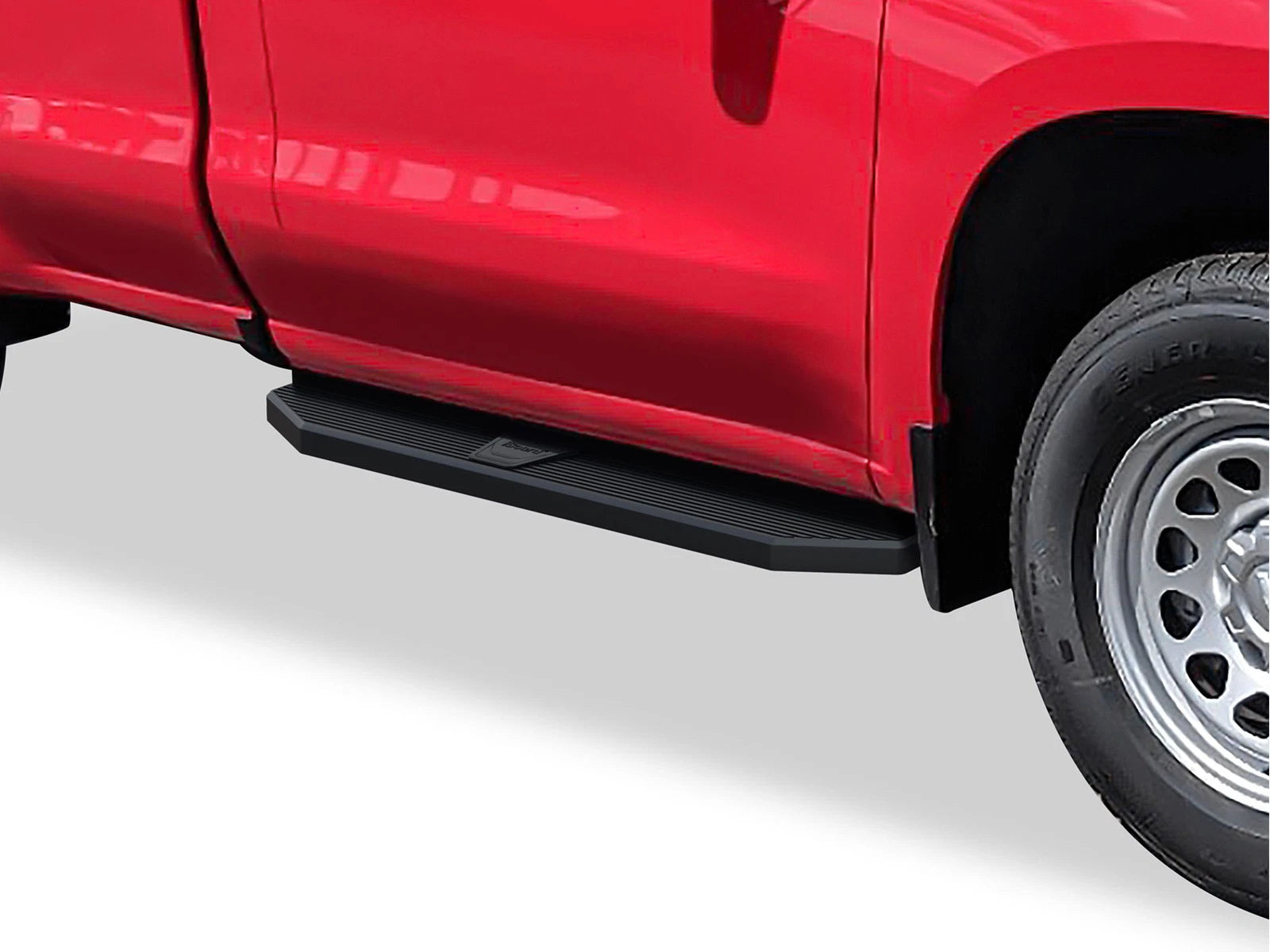 Set of 2 Black Running Boards for Silverado Sierra (2019–2026)