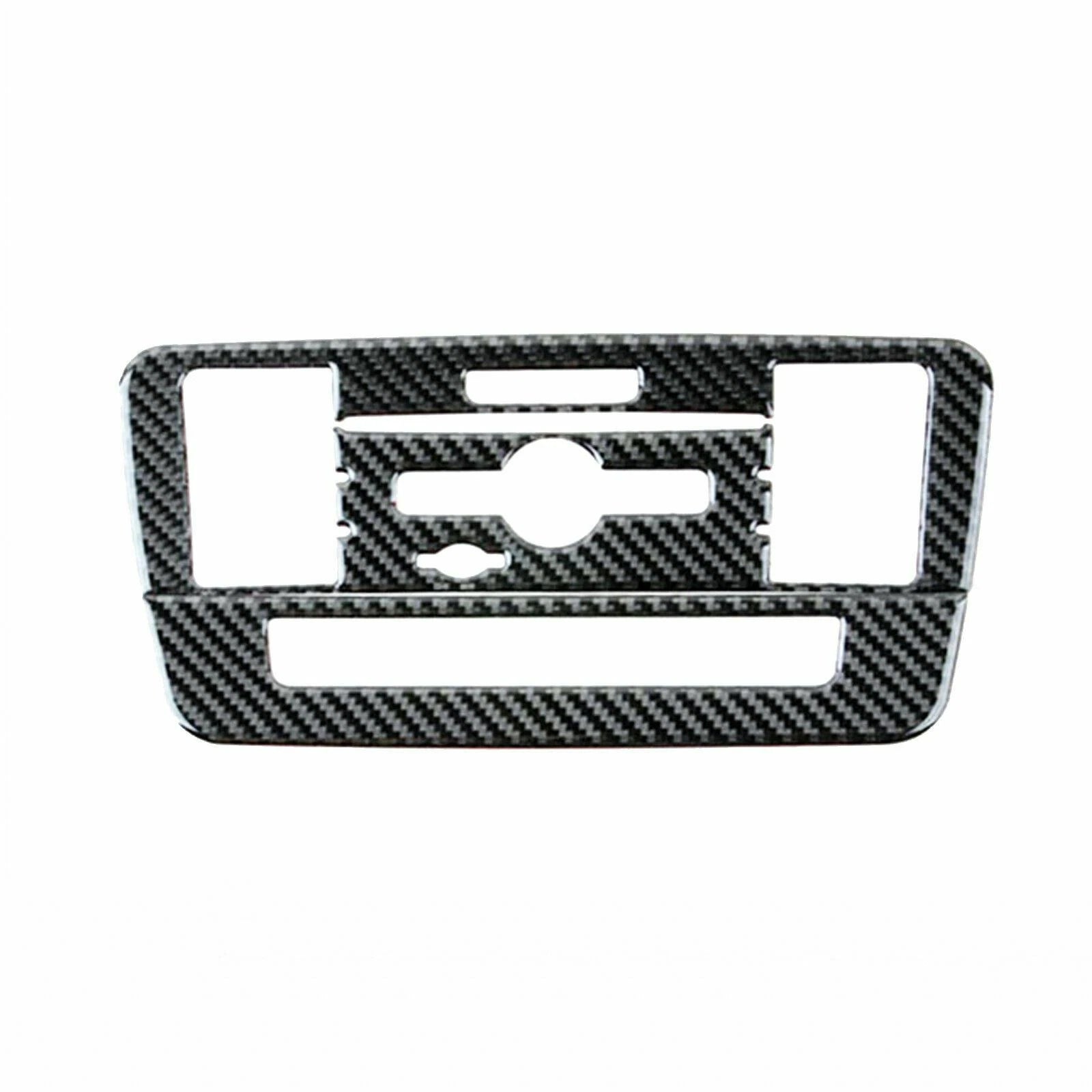 Real Carbon Fiber Console Multimedia Control Frame for Mercedes GLA CLA (2013-2021)