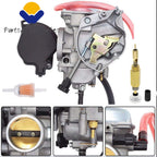 Carburetor & Choke Cable Eliminator for Kawasaki Prairie KVF360 (2003–2007)