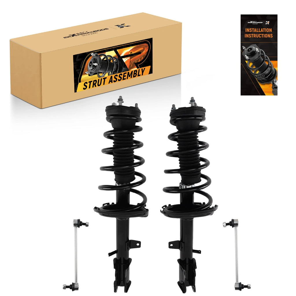 Set of 4 Rear Struts Spring Sway Bar for Toyota Highlander Venza (2010–2015)