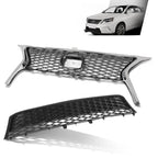 Front Bumper Upper & Lower Grille for Lexus RX350 (2013–2015) F-Sport Style