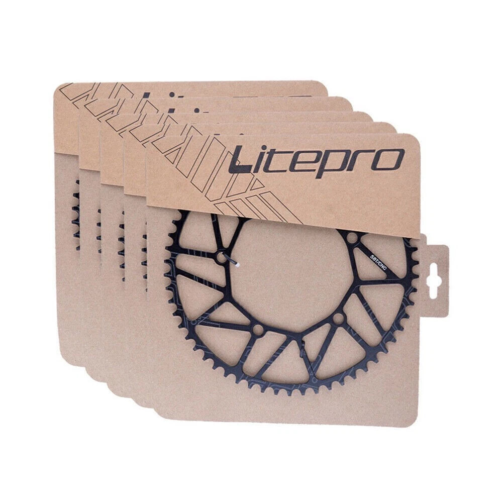 50-58T Narrow Wide Chainring for Litepro Road Folding Bike