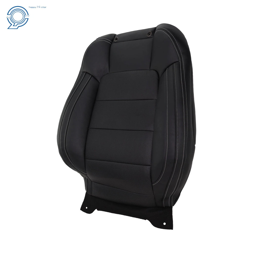 Front Passenger Back Seat Cover for Ford Mustang (2015–2023) Perforated Black