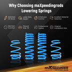 Set of 2 Lowering Springs for Scion tC (2005–2010) F:2.4" R:2"