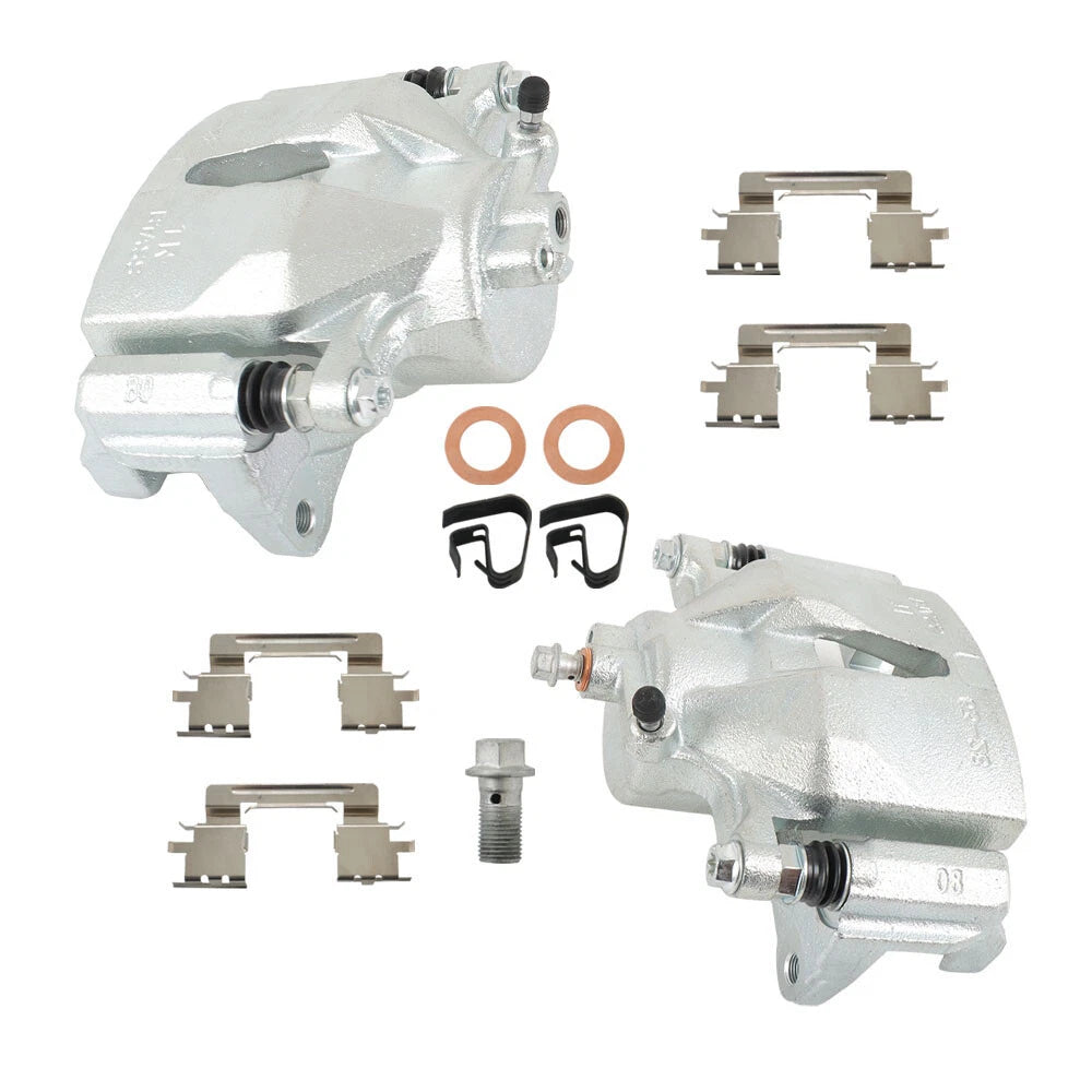 2X Front Brake Calipers with Bracket for Toyota Camry (2002–2006)