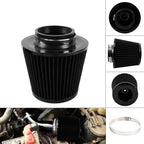 3" Cold Air Intake Cone Replacement Dry Air Filter for