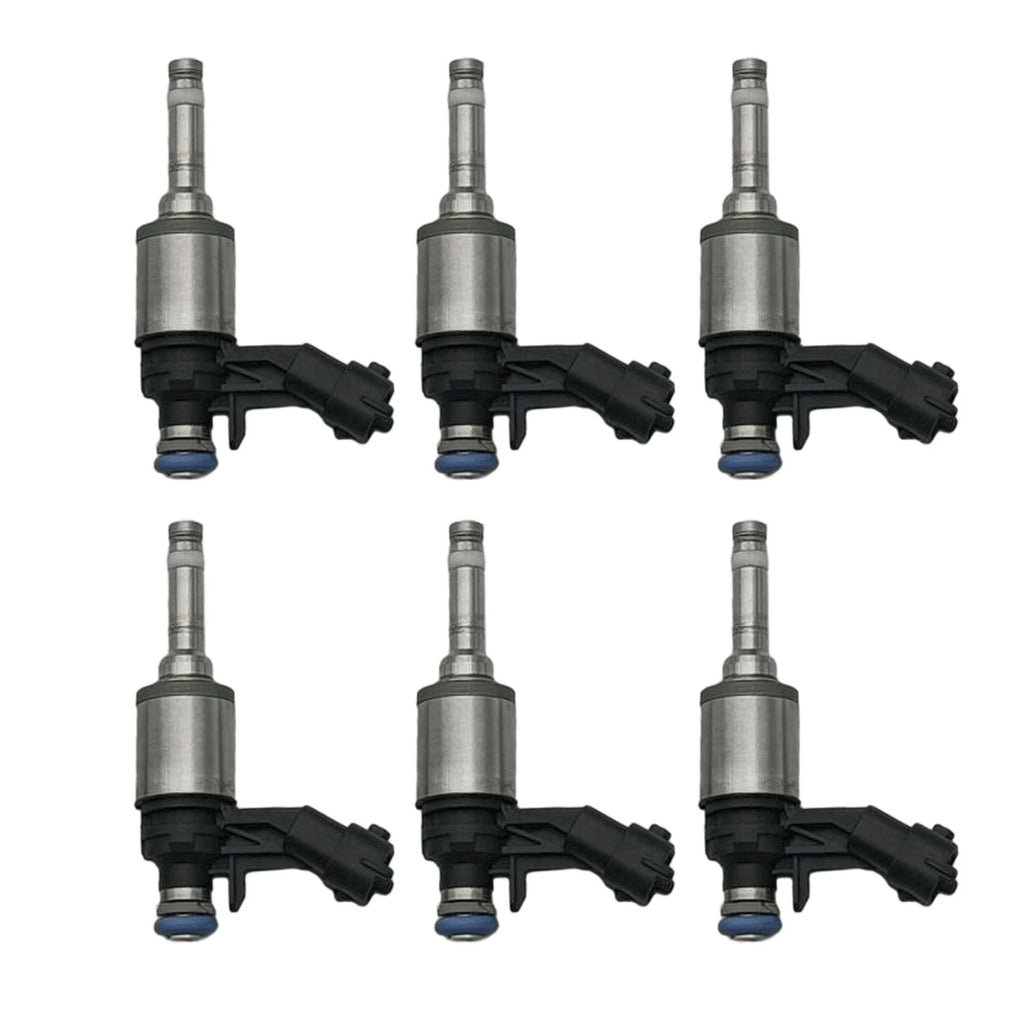 6x Fuel Injector for Chevrolet Traverse, Buick Enclave, GMC Acadia (2012–2017)