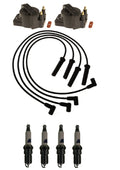 2X Ignition Wires & 4 Spark Plugs Kit for Chevy S10, Isuzu Hombre (1994–2004)