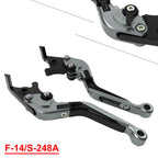 CNC Extendable Brake Clutch Levers for Suzuki GSXR600, GSR750, GSX-S750