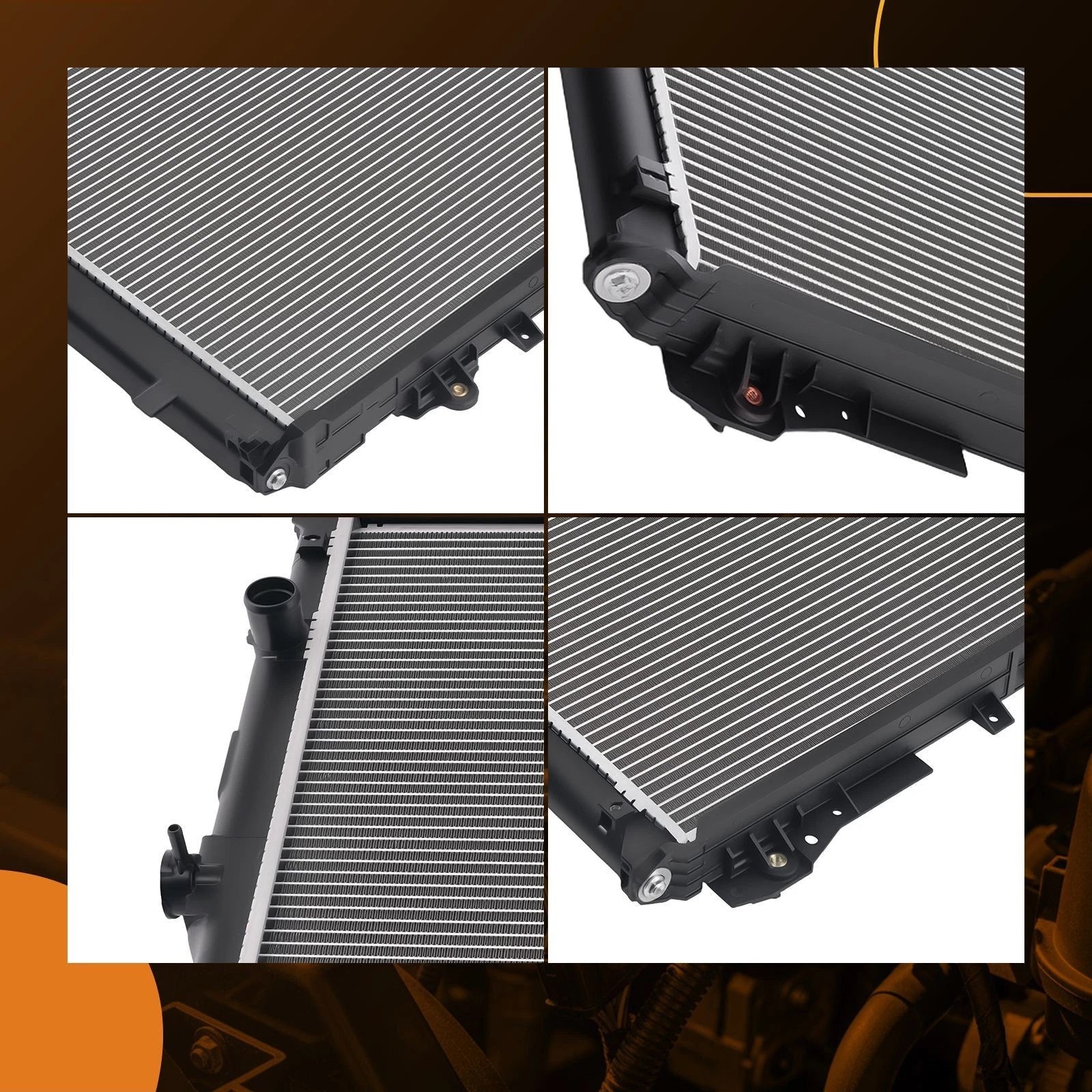 Aluminum Engine Radiator for Toyota Tundra V6 (2007–2014)