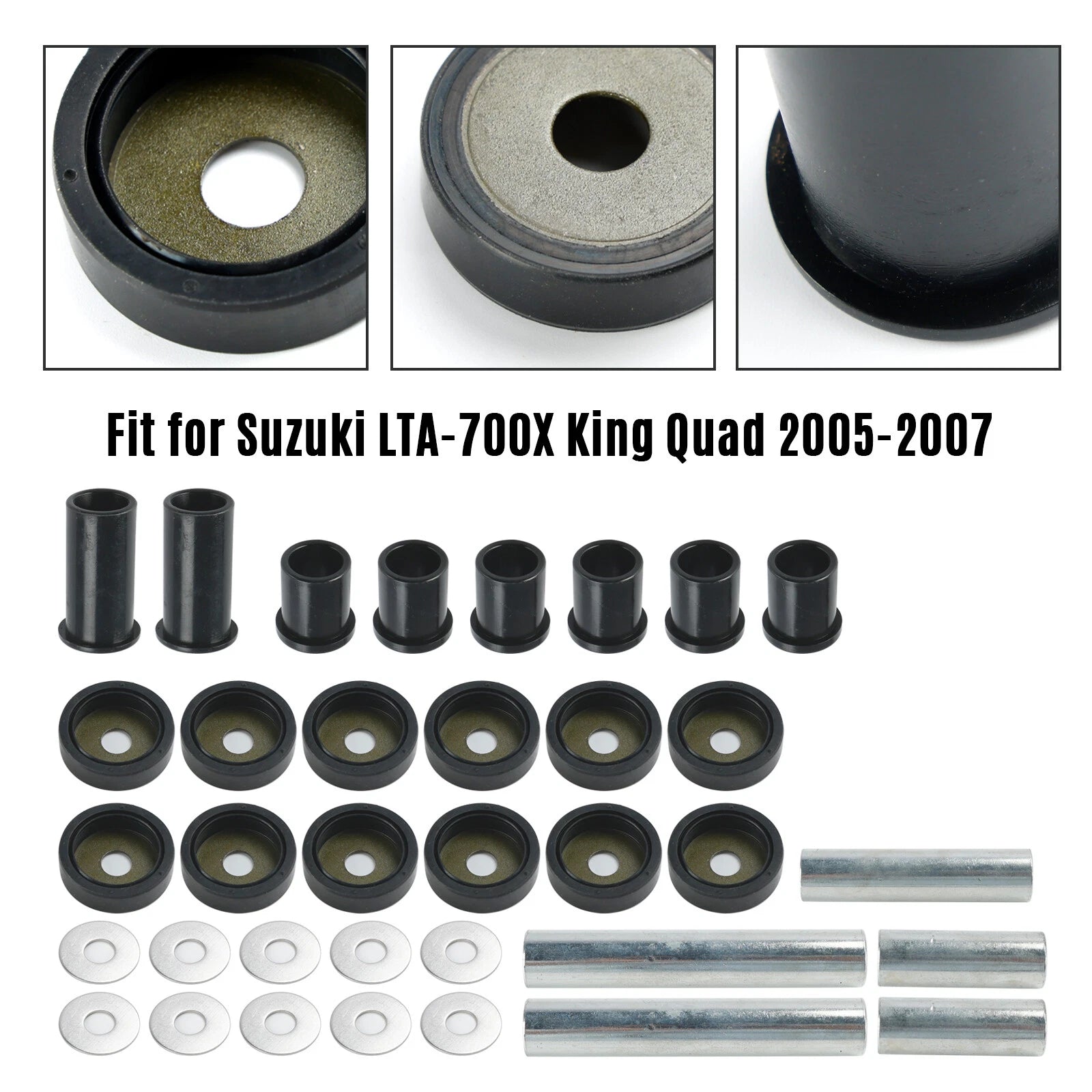 Rear A-Arm Bushing Kit 50-1041 for Suzuki 450 700 King Quad (2005–2021)