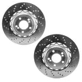 2X Rear 370mm Disc Brake Rotors for BMW F80 F82 F83 F87 (2012–2020)