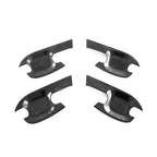 Carbon Fiber Door Handle Bowl Cover Trim for Isuzu D-Max (2021–2022)