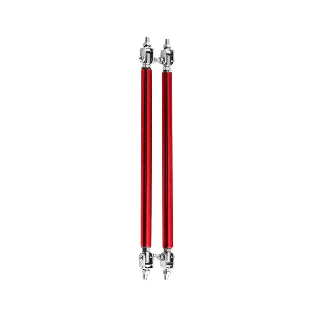 Adjustable Front Bumper Lip Splitter Strut Rod Tie Support Bar for Universal (N/A)