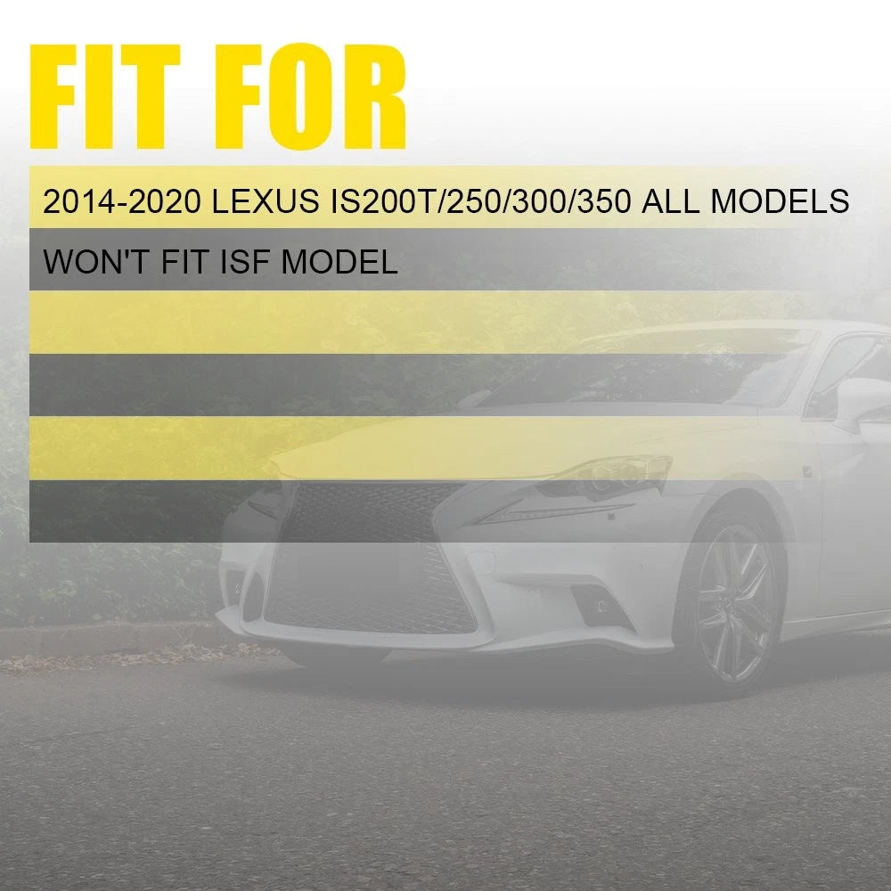 Carbon Fiber Mirror Covers for Lexus IS200t 250 300 350 (2014–2020)