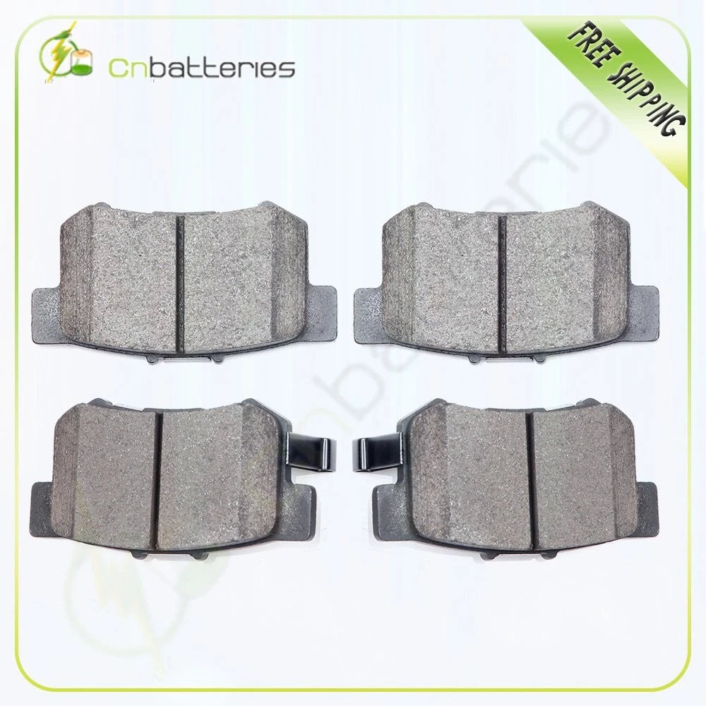 4X Ceramic Brake Pads for Honda Civic Rear (2002–2015)