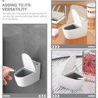Mini Funny Toilet Ashtray with Covers for Home & Office - White