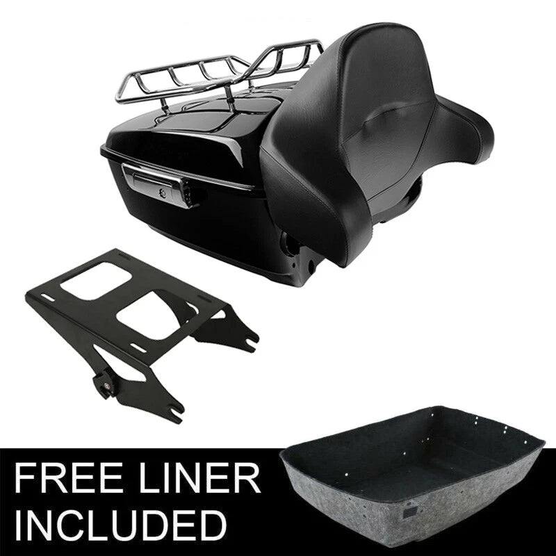 Backrest Pad Mount for Harley Touring Street Glide (2014–2026)