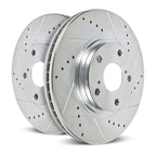 Set of 2 Powerstop Brake Discs for Chevrolet S10 (1996–1997) Front