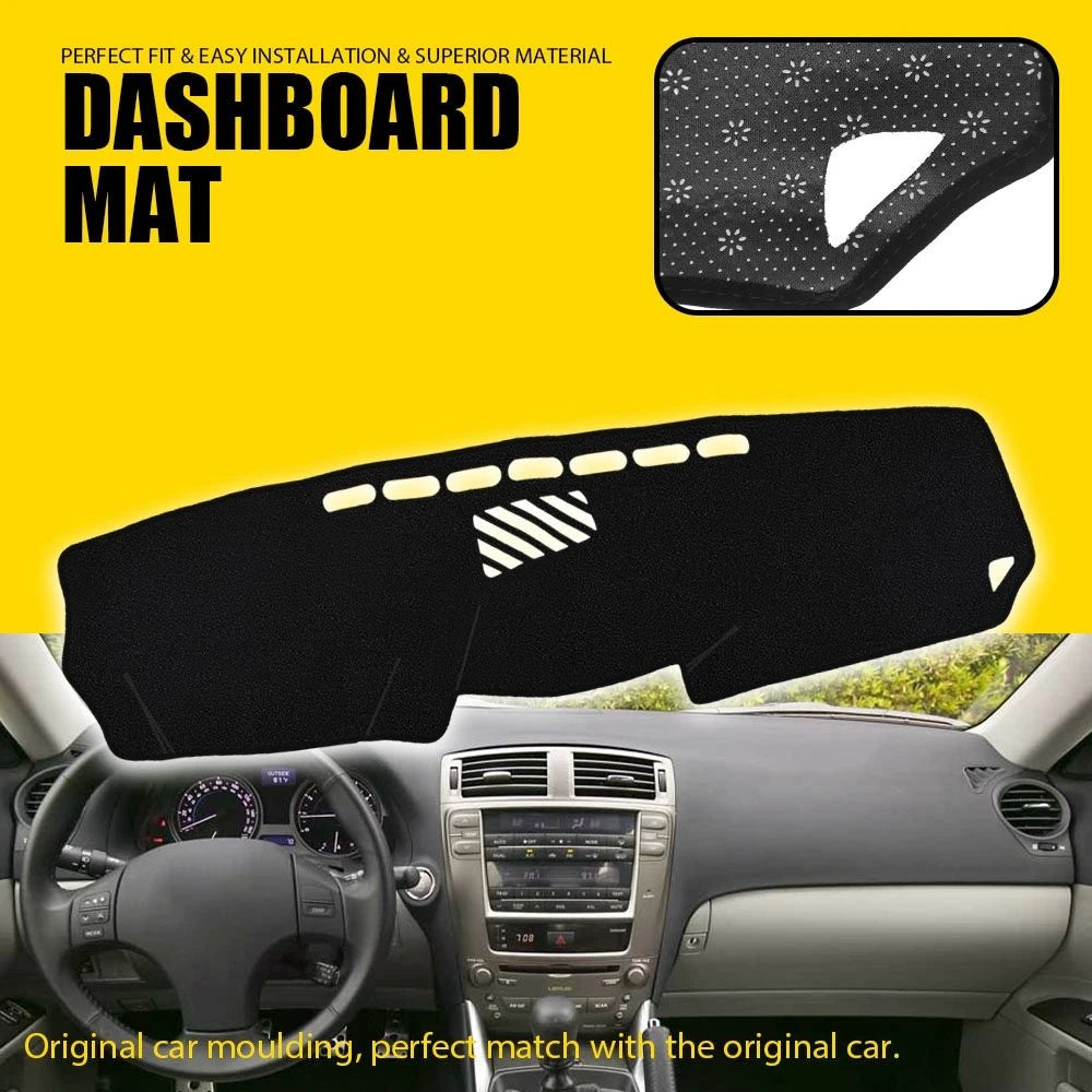 Dashboard Cover Dash Mat for Lexus IS 250 350 (2006–2013) EXV