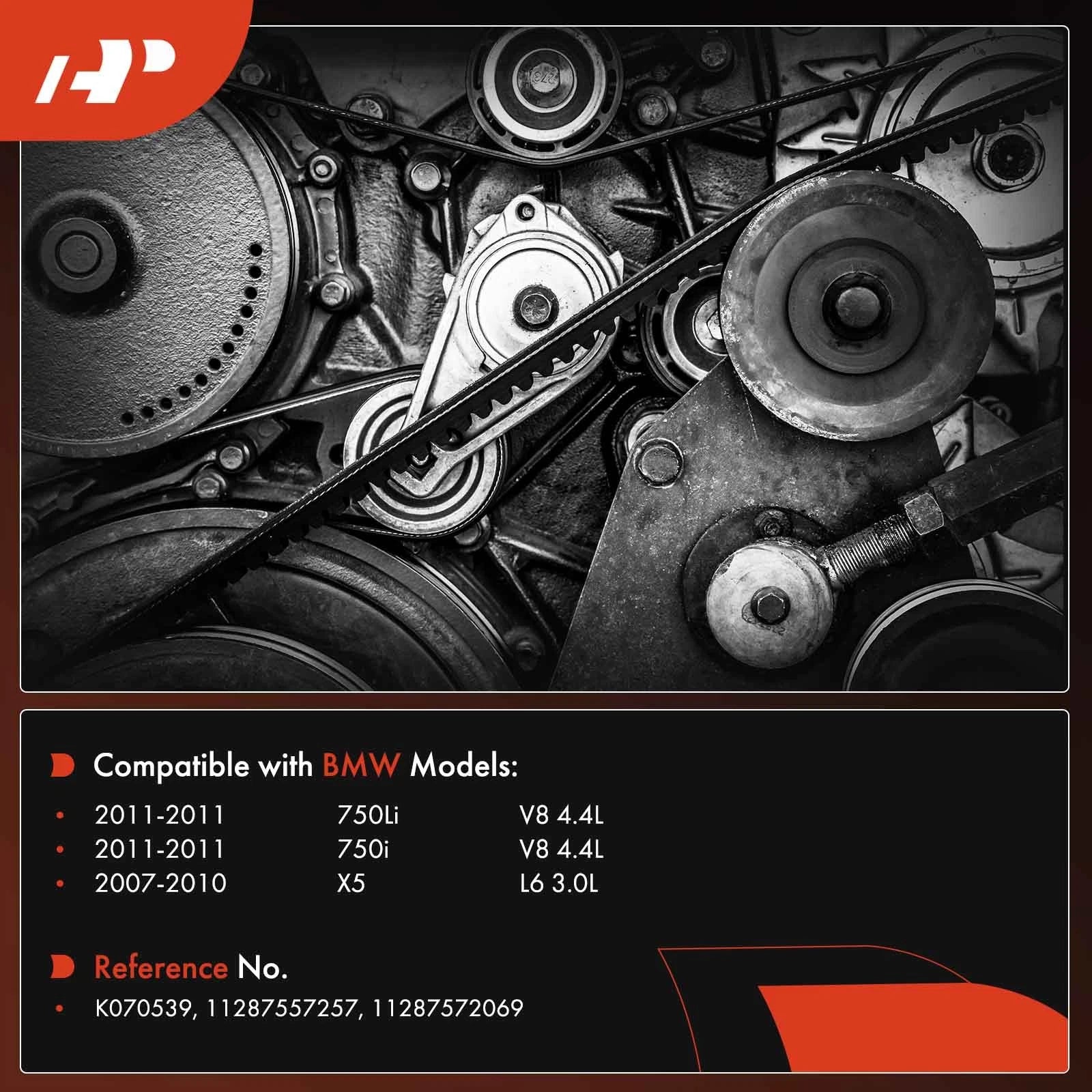Serpentine Belt for BMW X5 (2007-2010)